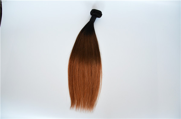 100% human hair T color hair extension